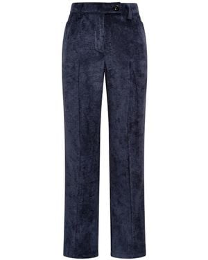 Maliparmi Corduroy Velvet Pants - Blue