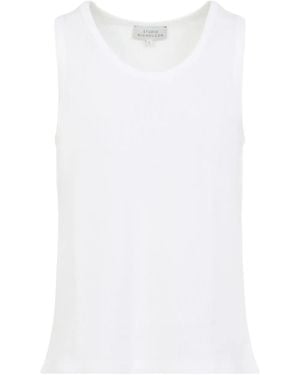 Studio Nicholson Top De Canalé - Blanco