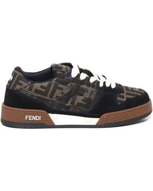 Fendi Match Sneakers - Schwarz
