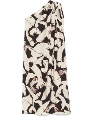 Maison La Plage Fiji Midikleid - Weiß
