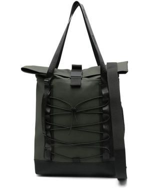 Rains Trail Rolltop ハンドバッグ - ブラック