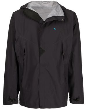 Klättermusen Asynja Hooded Rain Jacket - Black