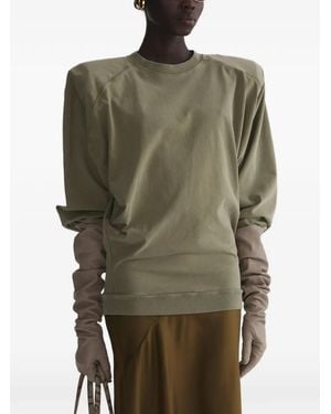Mugler Bat Long Sleeve T-Shirt - Green
