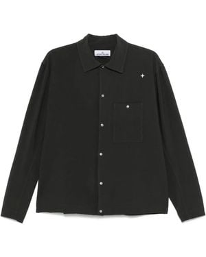 Stone Island オーバーシャツ - ブラック