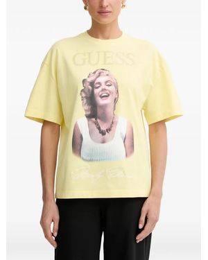 Guess Printed T-Shirt - Metallic