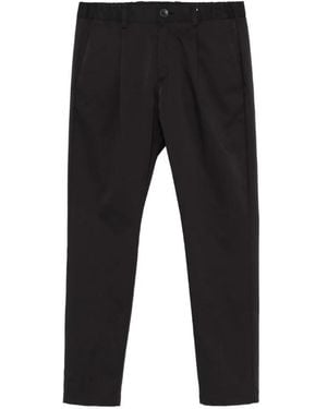 Herno Pleated Drawstring Pants - Black