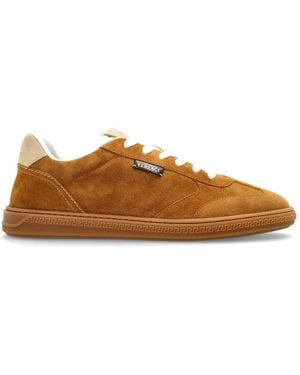 Versace Sneakers Mit La Greca-Muster - Braun