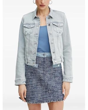 Morgan Jacke Mit Knöpfen - Blau