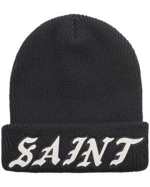 SAINT Mxxxxxx Ribgebreide Muts - Zwart