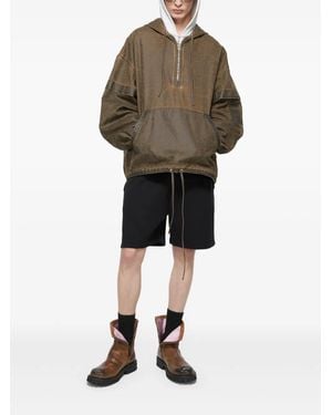 Acne Studios Pantalones cortos de chándal con cordones - Neutro