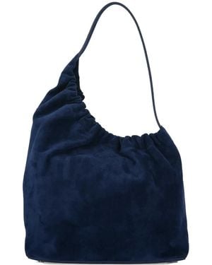 Aesther Ekme Sac Porté Épaule Demi Lune Cloud À Fronces - Blue