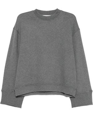 Frankie Shop Talia Pullover Mit Rundem Ausschnitt - Grau