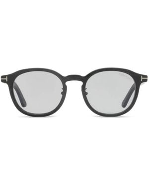 Tom Ford Alternative Fit Pantos-Frame Sunglasses - Grey