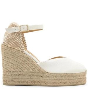 Castañer Chiarita Wedge Espadrilles - Natural