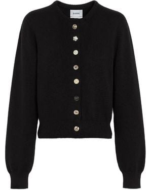 Barrie Cardigan Mit Knöpfen - Schwarz