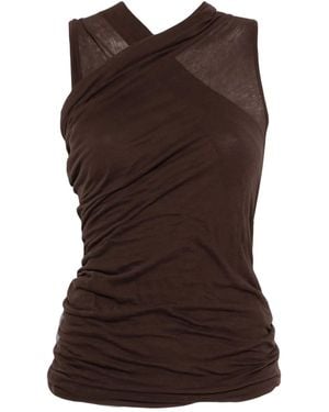 Rick Owens Banana トップ - ブラウン