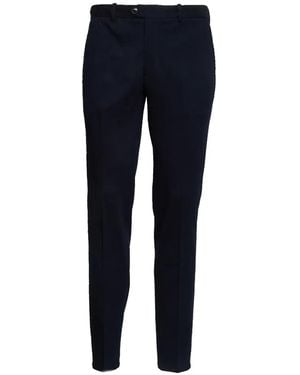 Circolo 1901 Pantalon Chino En Piqué - Blue