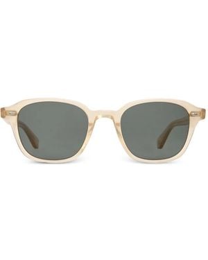 Garrett Leight Lachman Geometric-Frame Sunglasses - Grey