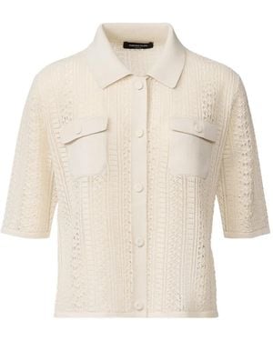 Fabiana Filippi Pocket Knitted Shirt - White