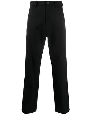 Ambush Side-Stripe Straight-Fit Trousers - Black