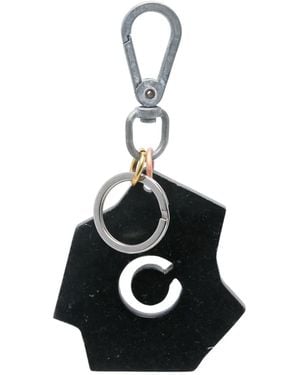 Objects IV Life Llavero Con Aberturas Y Logo - Negro
