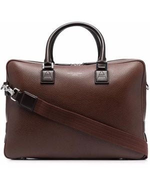 Aspinal of London Kleine Mount Street Aktentasche - Braun