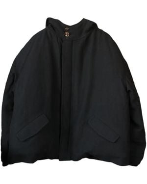 AVIVA JIFEI XUE Padded Twill Parka - Black