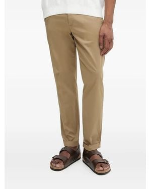 Liu Jo Welt-Pocket Cuffed Trousers - Natural