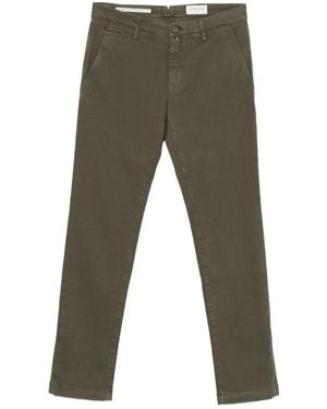 Jacob Cohen Pantalon À Poches Passepoilées - Gris