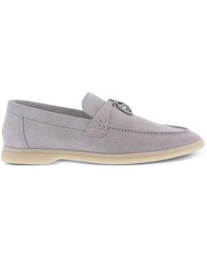 Paris Punk Mocassins Luca - White