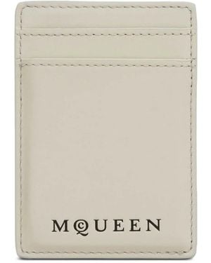 McQueen カードケース - ナチュラル