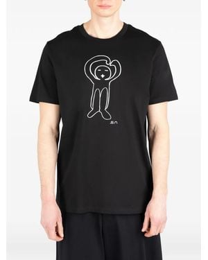 Societe Anonyme Logt T-Shirt - Black