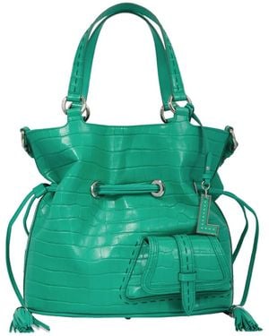 Lancel Premier Flirt Tote Bag - Green