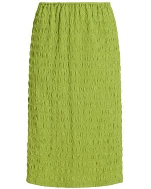 Proenza Schouler Lori Textured Skirt - Green