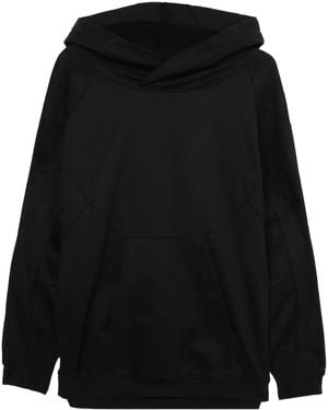 Julius Hoodie Mit Einsätzen - Schwarz