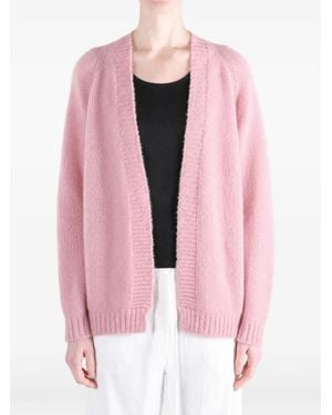 Frenckenberger Chunky-Knit Cardigan - Pink
