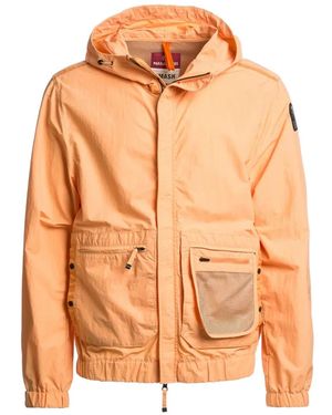 Parajumpers Hooded Front-Pocket Jacket - Orange