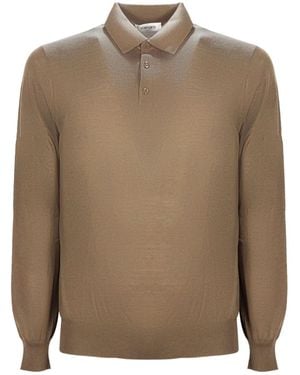 Kangra Polo En Laine - Marron