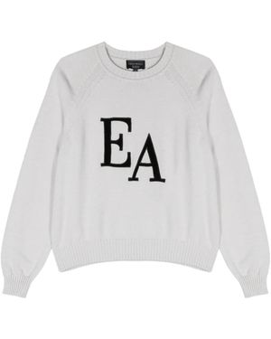 Emporio Armani クルーネック プルオーバー - ホワイト