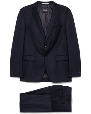 BOSS Dogtooth Suit - Blue