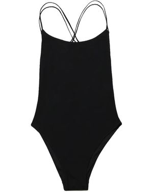 Lido Novantanove Cross-Strap Swimsuit - Black