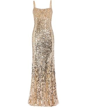 Jenny Packham Mirabeau Maxi Dress - Natural