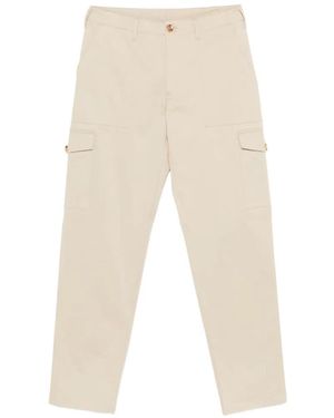 Etro Pantalones Cargo Con Bolsillo De Parche - Blanco