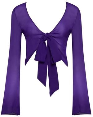 Maison Close Fever Langarmshirt - Lila