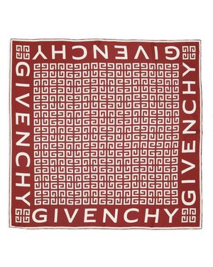 Givenchy Schal mit 4G-Print - Rot