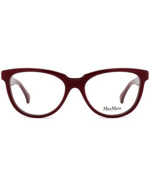 Max Mara Eyewear Gafas Con Montura Cat Eye - Marrón