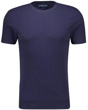 Frescobol Carioca クルーネック Tシャツ - ブルー