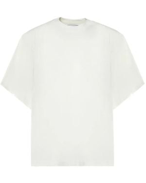 Hed Mayner Oversized Logo-Print T-Shirt - White