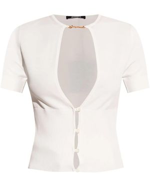 Jacquemus Le Haut Pralù トップ - ホワイト
