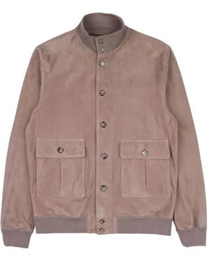 Valstar Veste Bomber À Boutonnière - Marron